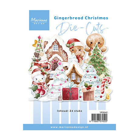 Sada papírových výseků Perníkové Vánoce (MD)