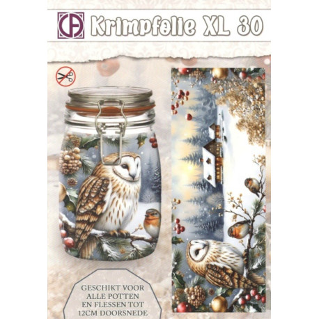 Smršťovací fólie na lahve a sklenice č. 30 (CA)