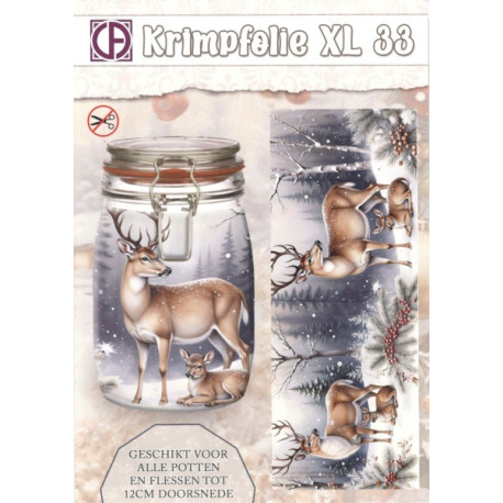 Smršťovací fólie na lahve a sklenice č. 33 (CA)