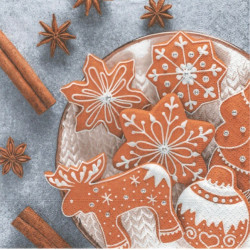 Zdobené perníčky 33x33