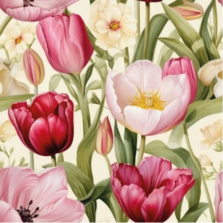 Tulipány 33x33