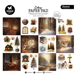 Sada papírů 20x20 Hot Cocoa Essentials nr. 409 (SL)