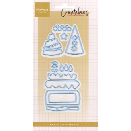 Vyřezávací šablony - Narozeninový set (MD)