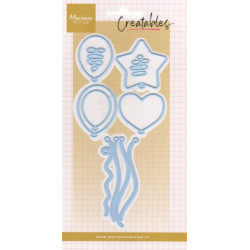 Vyřezávací šablony - Balónky (MD)