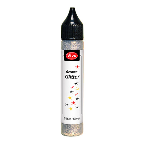 Glitter Liner 28ml Stříbrný (Viva Decor)