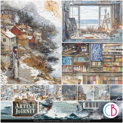 Sada papírů 20x20 An Artist Journey (Ciao Bella)
