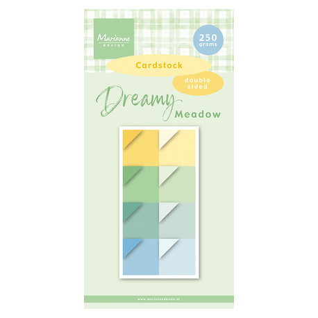 Sada papírů 15x30 Dreamy Meadow, 250g (MD)