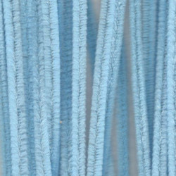 Sada chlupatých drátků 6mm, 30cm, 20ks světle modré