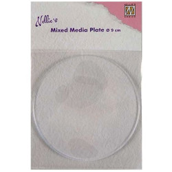Mix Media Plate - kruh průměr 9cm (Nellie´s Choice)