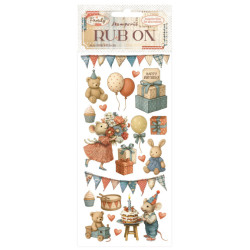 Transfer Stamperia 10x21,6cm - Family, párty (DFLRB215)