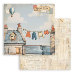 Family, prádlo 30,5x30,5 scrapbook