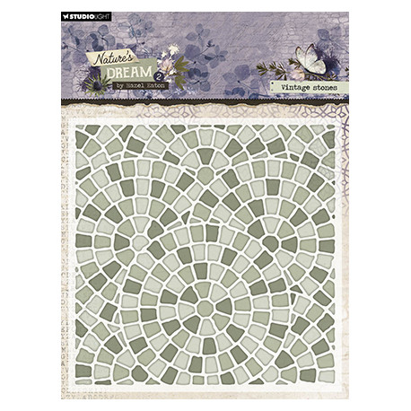 Embossovací kapsa - Vintage stones Nature's Dream 2 nr.23 (SL)
