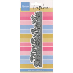 Vyřezávací šablona - Louka, okrajová (MD)