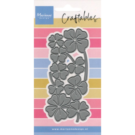 Vyřezávací šablona - XL Čtyřlístky (MD)