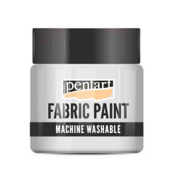 Barva na textil 50ml - bílá 44368 (Pentart)