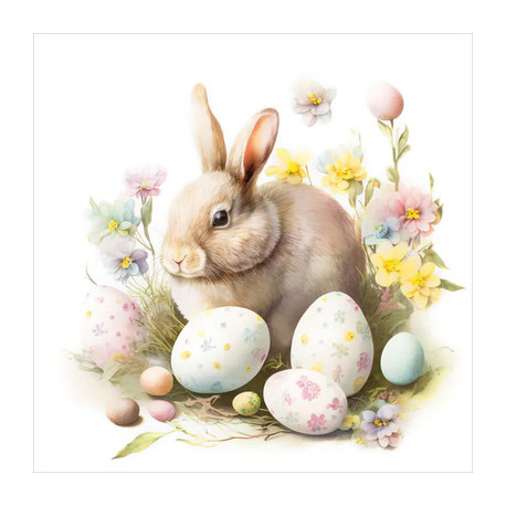 Králíček a vejce 33x33