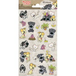 Samolepky Pejsci a kočičky 10x20cm