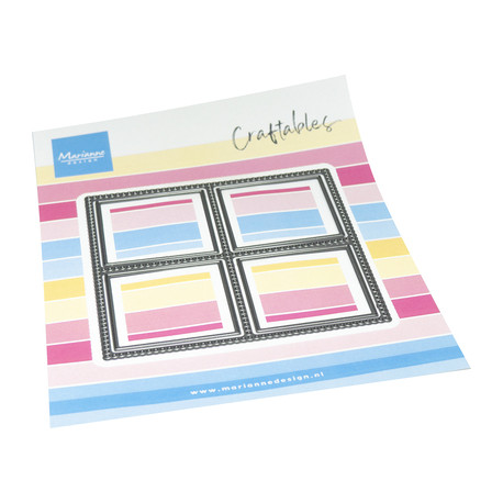 Vyřezávací šablony - 4 poštovní známky (MD)