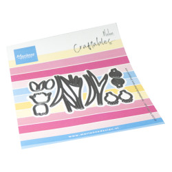 Vyřezávací šablony - Tulipány (MD)