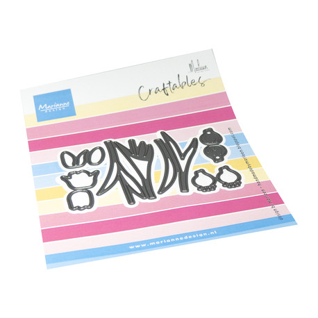 Vyřezávací šablony - Tulipány (MD)