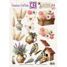Papírové výřezy A4 - Malá zahrádka 04 (CA)