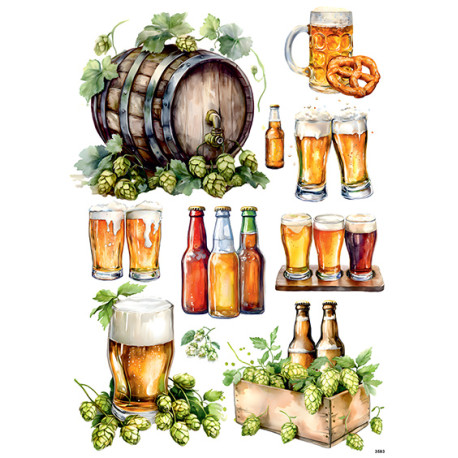 Papír rýžový A4 Pivo