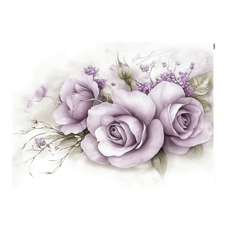 Papír rýžový A5 Vintage porcelánová souprava