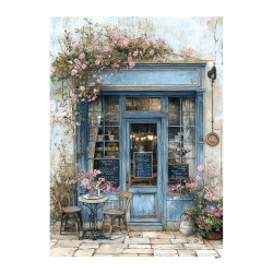 Papír rýžový A5 Provensálský styl, obchůdek