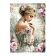 Papír rýžový A5 Shabby chic, nevěsta
