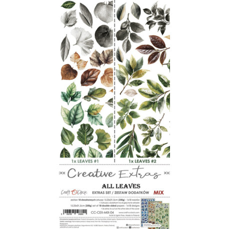 Creative Extras Set Mix 04 All Leaves (Craft O´Clock)