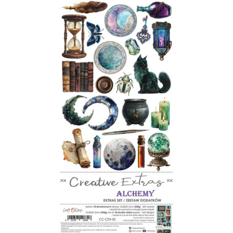 Alchemy Extras Set 05 - sada k vystřihování (Craft O´Clock)