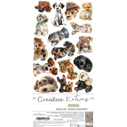 Creative Extras Set 04 Dogs - sada k vystřihování (Craft O´Clock)