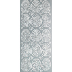 Kontury Vajíčka stříbro