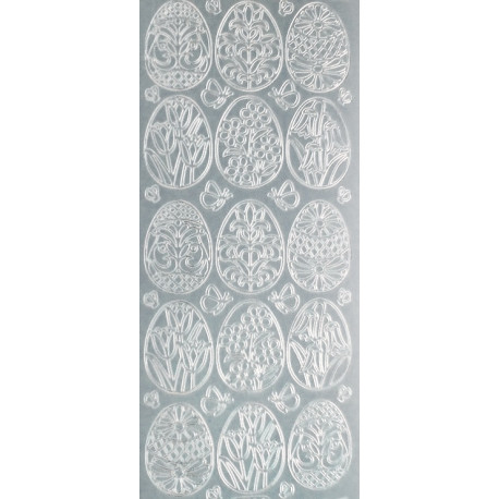 Kontury Vajíčka stříbro