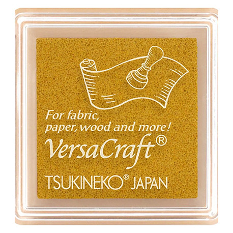 VersaCraft razítkovací polštářek - Mustard Yellow