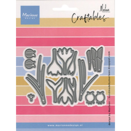 Vyřezávací šablony - Krokusy (MD)