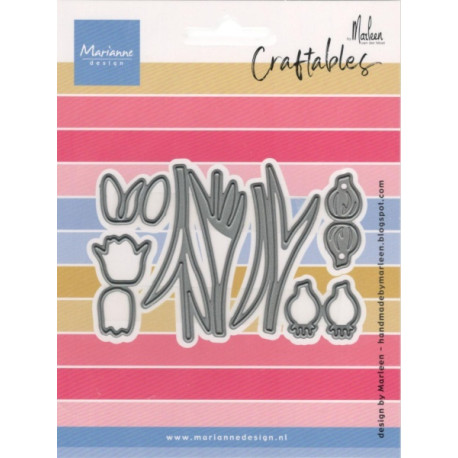 Vyřezávací šablony - Tulipány (MD)