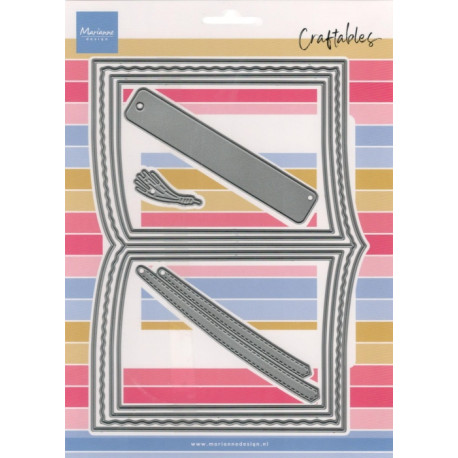 Vyřezávací šablony - Otevřená kniha (MD)