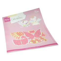 Vyřezávací šablony - Příslušenství pro anděly a víly (MD)