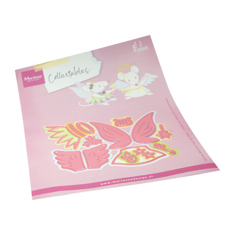 Vyřezávací šablony - Příslušenství pro anděly a víly (MD)