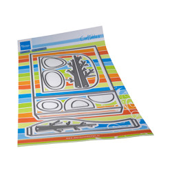 Vyřezávací šablony - Malá krabice 3D (MD)