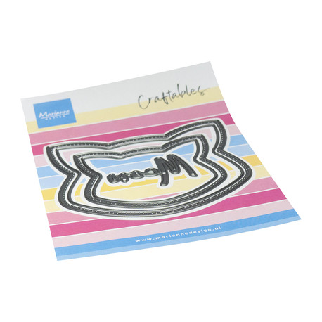 Vyřezávací šablony - Kočičí rám (MD)