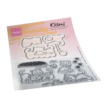 Vyřezávací šablony a razítka - Koťata (MD)