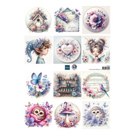 Papír A4 Kouzelné víly, miniatury (MD)