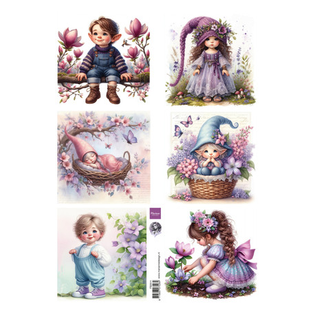 Papír A4 Kouzelná vílá zahrada (MD)