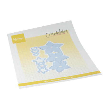 Vyřezávací šablony - Hvězdný květ (MD)