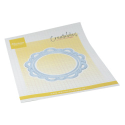 Vyřezávací šablony - Malý proutěný kruh (MD)