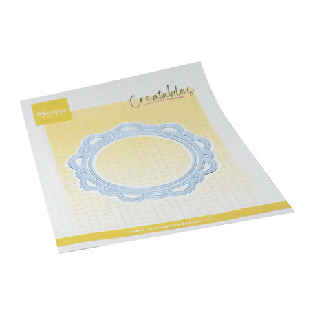 Vyřezávací šablony - Malý proutěný kruh (MD)