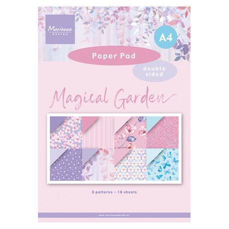 Sada papírů A4 Magical Garden (MD)
