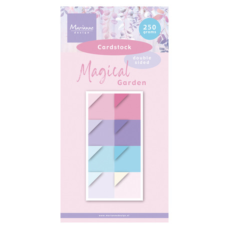 Sada papírů 15x30 Magical Garden, 250g (MD)